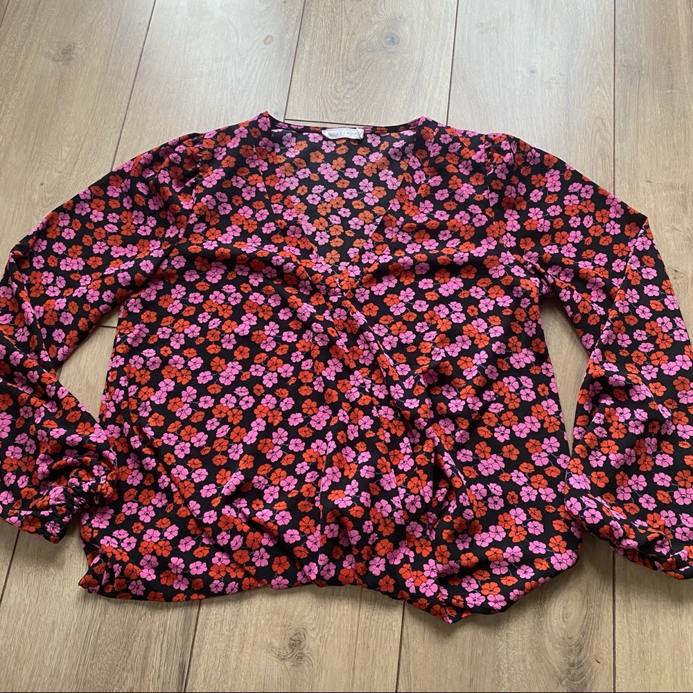Lush Faux Wrap Top